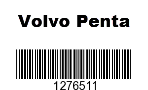 Volvo Penta 1276511 - Snap Ring,