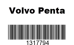 Volvo Penta 1317794 - WASHER,