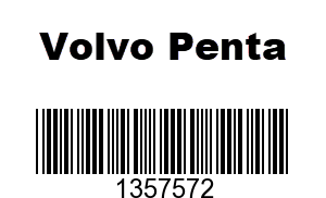 Volvo Penta 1357572 - Washer