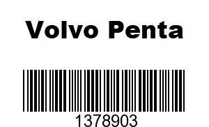 Volvo Penta 1378903 - Gasket, Volvo