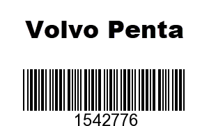 Volvo Penta 1542776 - V-CLAMP