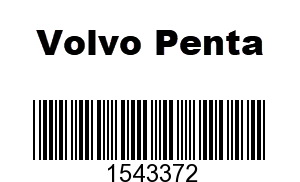 Volvo Penta 1543372 - BALL SCREW