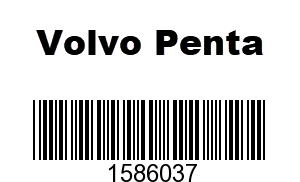 Volvo Penta 1586037 - 9520400