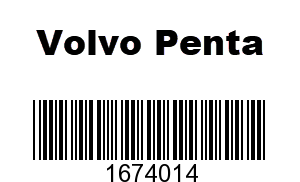 Volvo Penta 1674014 - 1675808