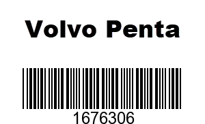 Volvo Penta 1676306 - 8149186