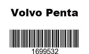 Volvo Penta 1699532 - DDC ONLY,