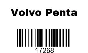 Volvo Penta 17268 - Split Pin, Volvo
