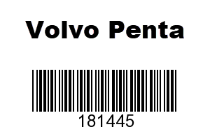 Volvo Penta 181445 - BALL,