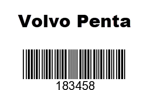 Volvo Penta 183458 - Ball Bearing