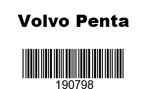 Volvo Penta 190798 - PLUG,