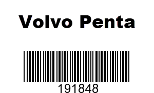 Volvo Penta 191848 - Retaining Ring