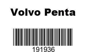Volvo Penta 191936 - NIPPLE,