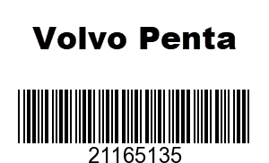 Volvo Penta VOL21165135 - SPARK PLUG KIT