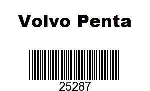 Volvo Penta 25287 - Tensioner Screw