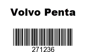 Volvo Penta 271236 - Main Bearing Kit,