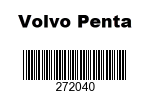 Volvo Penta 272040 - Piston Kit D,