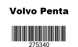 Volvo Penta 275340 - Piston Ring Kit, Volvo