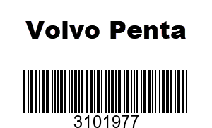 Volvo Penta 3101977 - Bushing,