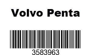 Volvo Penta 3583963 - 21407026