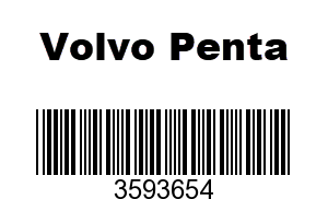 Volvo Penta 3593654 - Seawater Pump