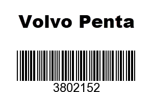 Volvo Penta 3802152 - Turbocharger(V2) Has Core - Volvo Penta (3802152)
