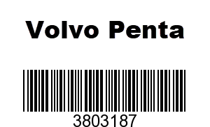 Volvo Penta 3803187 - 3803414