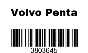 Volvo Penta VOL3803645 - ->8676498       
ALTERNATOR, E
