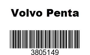 Volvo Penta VOL3805149 - TURBOCHARGER, CORE