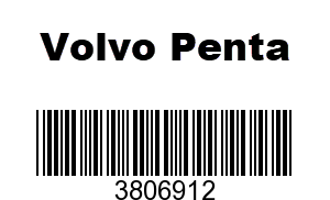 Volvo Penta VOL3806912 - ALTERNATOR, CORE