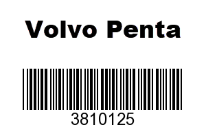 Volvo Penta 3810125 - Fitting,