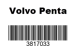 Volvo Penta 3817033 - Piston Ring Kit - Volvo Penta (3817033)
