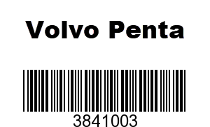 Volvo Penta 3841003 - Clevis Pin