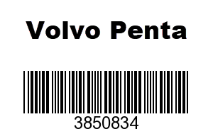 Volvo Penta 3850834 - 7797378