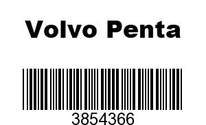 Volvo Penta 3854366 - Fitting, Volvo