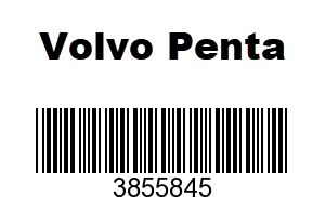 Volvo Penta 3855845 - Rotor