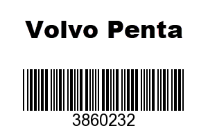Volvo Penta 3860232 - Spider, Volvo