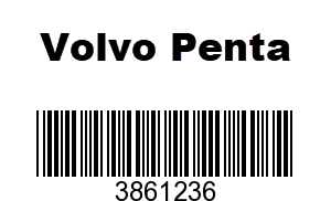 Volvo Penta 3861236 - Main Bearing Kit(V2) - Volvo Penta (3861236)