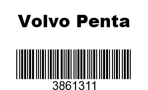 Volvo Penta 3861311 - Piston Ring Kit(V2) - Volvo Penta (3861311)