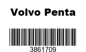 Volvo Penta 3861709 - Carb Spacer Kit