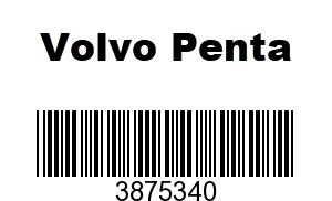 Volvo Penta 3875340 - GEAR,