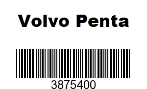 Volvo Penta 3875400 - Nozzle