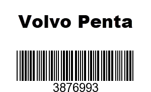 Volvo Penta 3876993 - Sleeve,