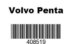 Volvo Penta 408519 - SPACER Sleeve,