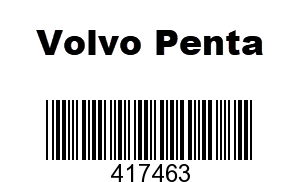 Volvo Penta 417463 - BUSH                    .