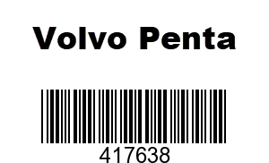 Volvo Penta 417638 - Spacer Sleeve, Volvo