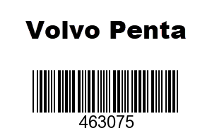 Volvo Penta 463075 - Valve Depressor, Volvo