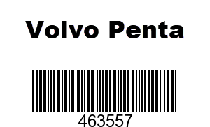 Volvo Penta 463557 - Washer, Volvo