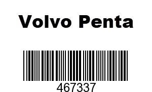 Volvo Penta 467337 - Washer, Volvo