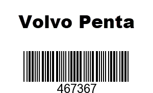 Volvo Penta 467367 - Plug, Volvo