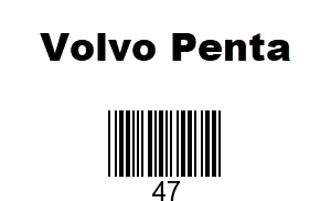 Volvo Penta VOL47 - LOCK NUT